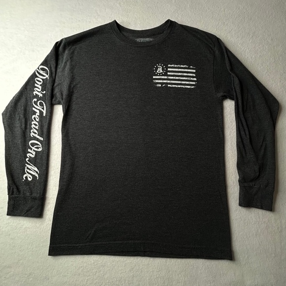 Don't Tread On Me Other - Don't Tread On Me brand 2A Shooting Mens Medium Long Sleeve Shirt